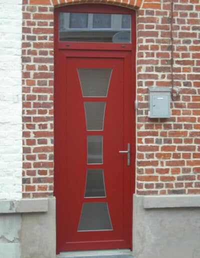 porte rouge design