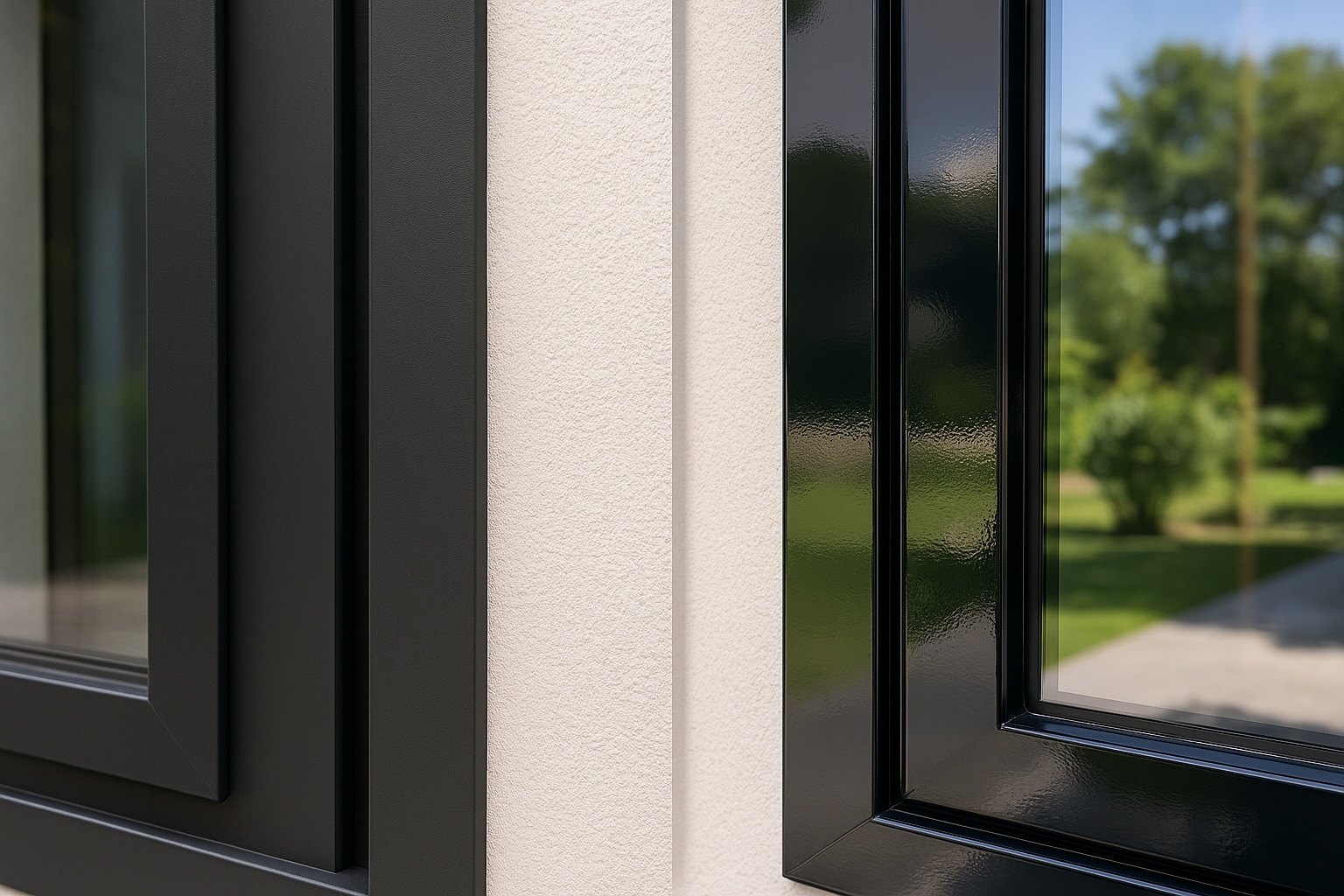 finition mat ou brillant menuiserie aluminium