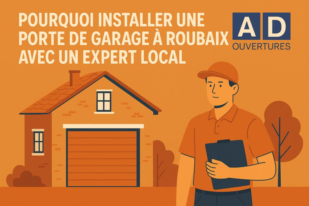 installation porte de garage roubaix expert pro