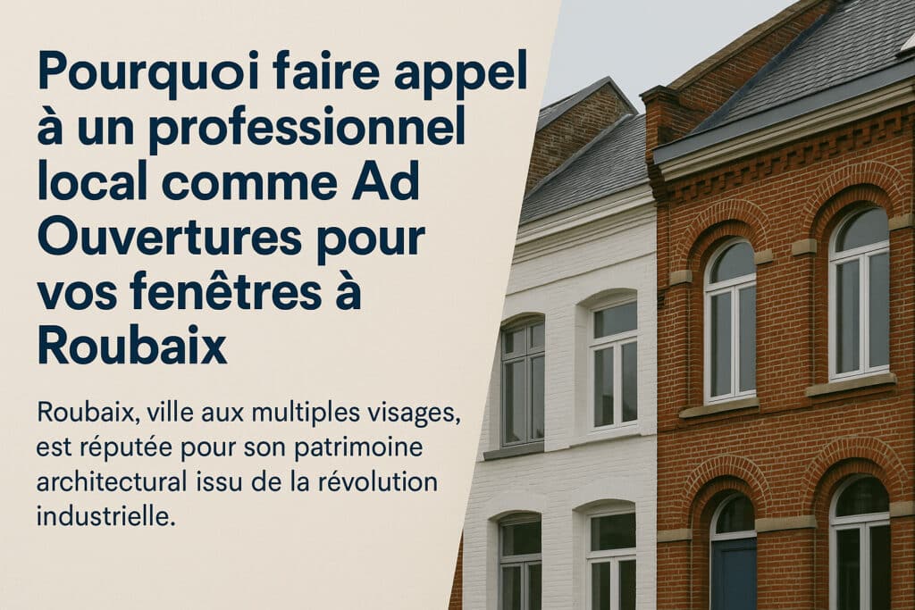 faire appel installateur fenetre roubaix 59