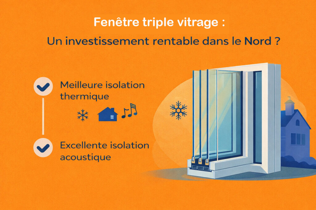 fentre triple vitrage nord