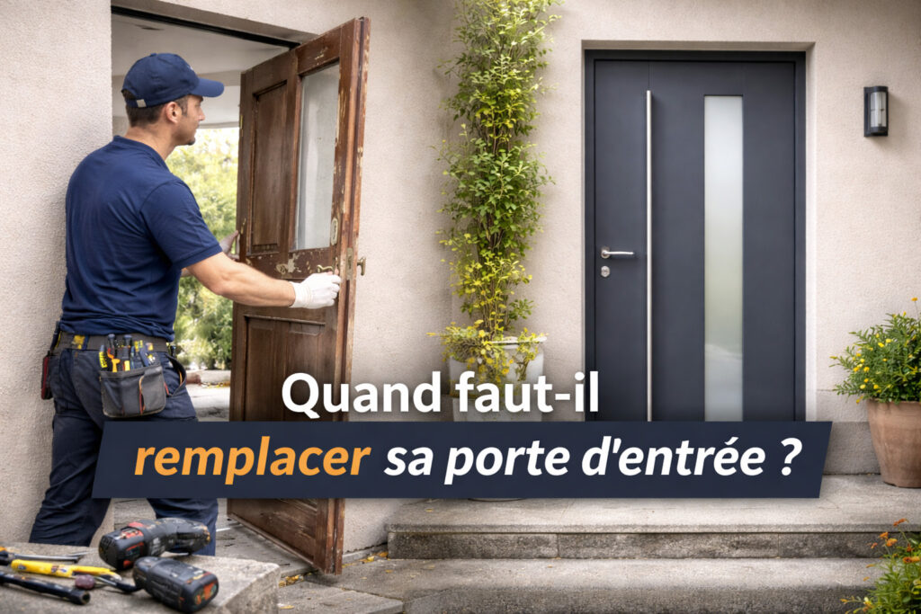 pourquoi remplace sa porte d'entrée
