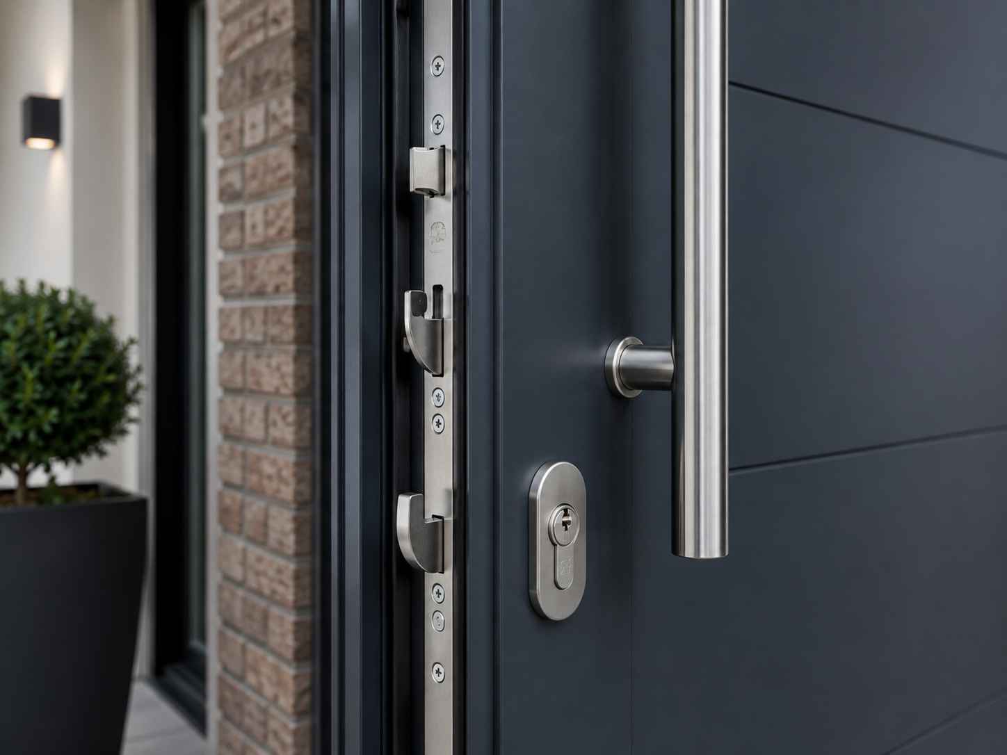 serrure multipoint porte alu