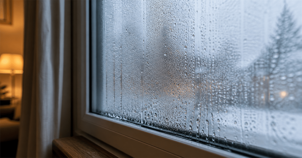 Condensation sur les fenêtres : causes et solutions