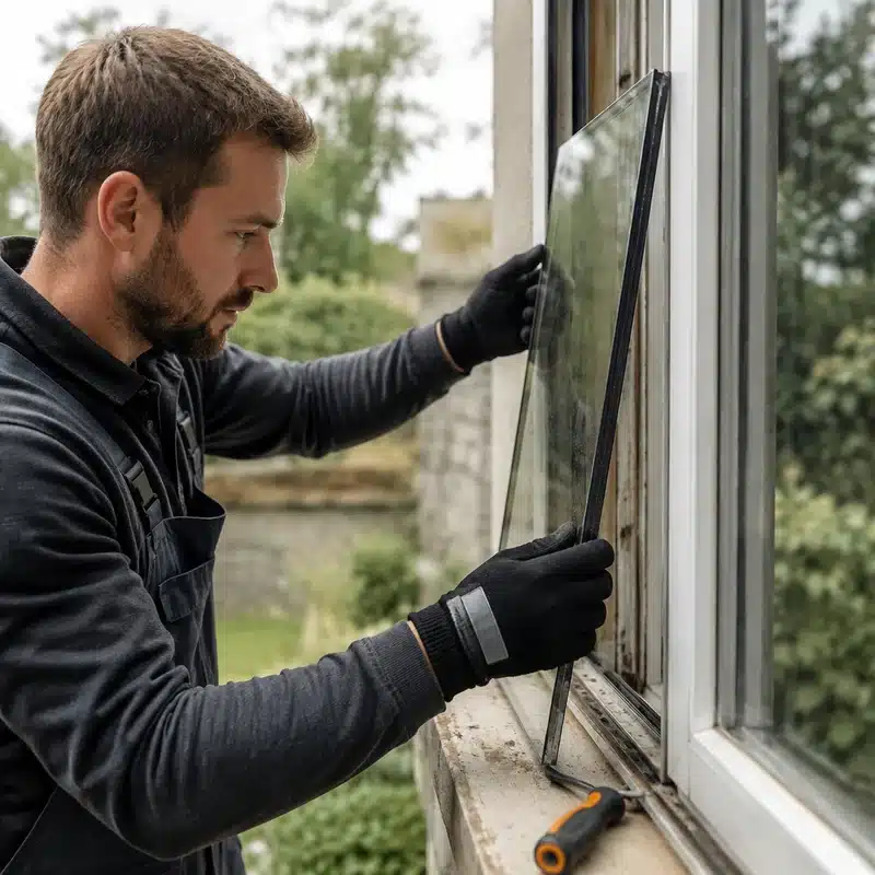 remplacement vitrage isolant embué